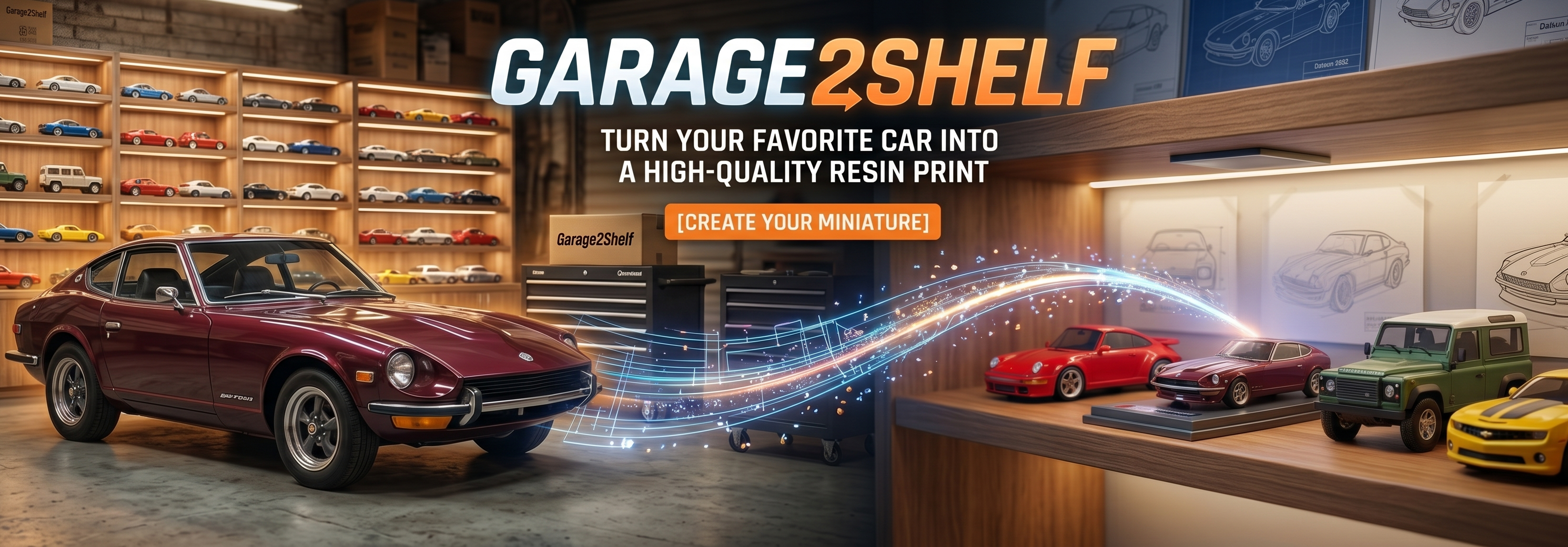 Garage 2 Shelf promotional banner